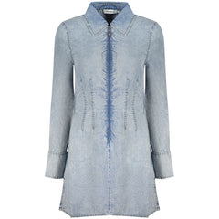 Desigual Azzurro Lyocell Damenkleid