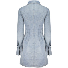 Desigual Azzurro Lyocell Damenkleid