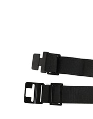 Dolce & Gabbana Schwarzer Samt Breiter Gürtel Kummerbund Herren