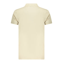 Norwegen 1963 Beiges Poloshirt aus Baumwolle für Herren