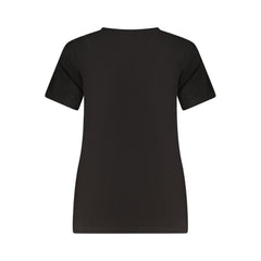Guess Jeans Black Cotton Women T-Shirt
