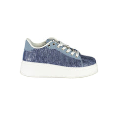 Laura Biagiotti Blue Polyurethan Damen Sneaker
