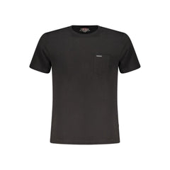 Guess Jeans Black Organic Cotton Men T-Shirt