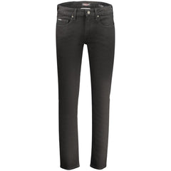 Guess Jeans Black Cotton Mens Jeans