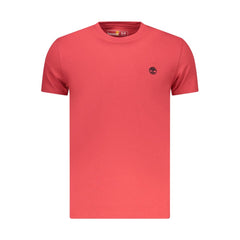 Timberland Rosso Baumwolle Herren T-Shirt