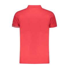 Iceberg Red Cotton Herren Polohemd