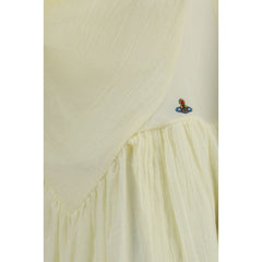 Vivienne Westwood Zweifarbiger Baumwoll-Freizeitkleid
