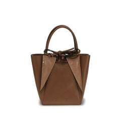 Gabriela Hearst Braune Lammfell-Handtasche Ovis Aries Aries