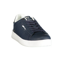 Gas Blau Polyurethan Herren Sneaker