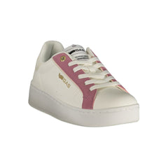 Gas Weiß Polyurethan Damen-Sneaker