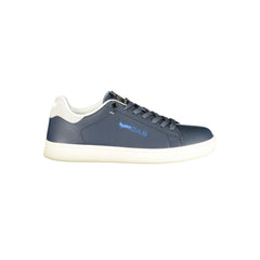 Gas Blau Polyurethan Herren Sneaker