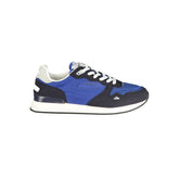 Gas Blue Polyester Herren Sneaker
