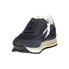 Gas Blau Polyurethan Herren Sneaker