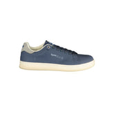 Gas Blue Polyester Herren Sneaker