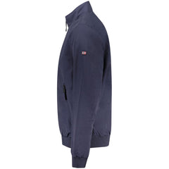 Norwegen 1963 Blaue Baumwoll-Herrenjacke