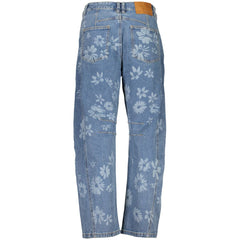 Desigual Azzurro Jeans für Damen aus Baumwolle