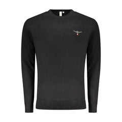 Accademia Militare Black Cotton Men's Sweater