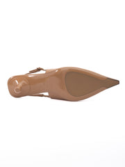 Jimmy Choo Biscuit Amel 50 Slingback Pumps