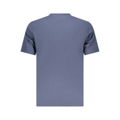 Converse Herren T-Shirt aus blauer Baumwolle