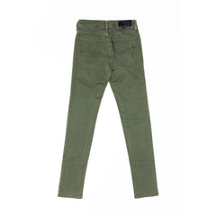 Gas Green Cotton Jeans Denim