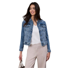 Street One Blaue Jeansjacke aus Baumwolle