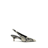Khaite Multicolor Calf Leather Bos Taurus High Heel Pumps
