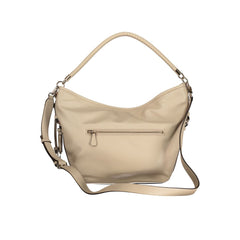 Guess Jeans Beige Polyurethan Damen Handtasche