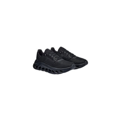On Running Black Polyester Athletic Sneakers