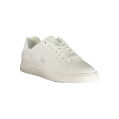 Calvin Klein Damen-Sneaker aus weißem Polyurethan