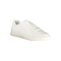 Calvin Klein Weißer Polyurethan Herren-Sneaker