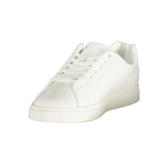 Calvin Klein Weißer Polyurethan Herren-Sneaker