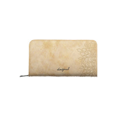 Desigual Beige Polyurethan Damen Portemonnaie