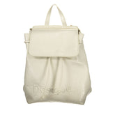 Desigual Ecru Polyurethane Women Backpack
