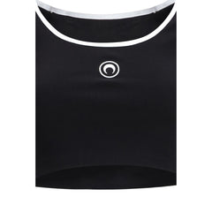 Marine Serre Black Cotton Sportswear