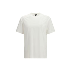 Giorgio Armani Weißes Baumwoll-T-Shirt
