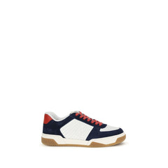 Valentino Garavani Schwarze Kalbsleder Bos Taurus Sport-Sneakers