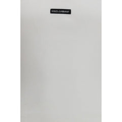 Dolce & Gabbana White Cotton Top