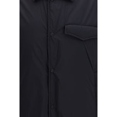 Herno Black Nylon Shell Jacket
