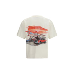 Stellen Sie sich ein weißes Baumwoll-T-Shirt vor