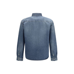 Saint Laurent Blaues Jeanshemd