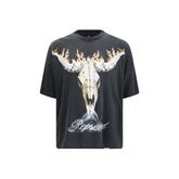 Represent Black Cotton T-Shirt
