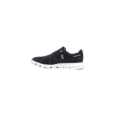 On Running Black And White Recycled Polyester Athletic Sneakers