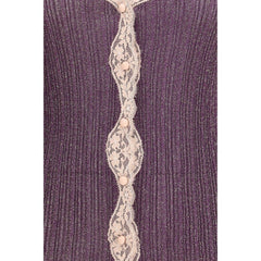 Valentino Garavani Purple Viscose Cardigan