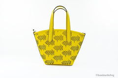 Michael Kors Kimber Small Daffodil Leder 2-in-1 Reißverschluss Tote Messenger Bag Handtasche