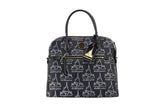 Dooney & Bourke Black Walt Disney World 50th Anniversary Leather Satchel Handbag