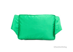 Versace Kleine hellgrüne Nylon Matt Medusa Gürteltasche Bauchtasche Hüfttasche