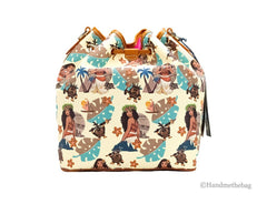 Dooney & Bourke Disney Medium Moana Coated Cotton Bucket Crossbody Bag Handtasche
