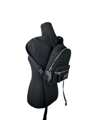 Marc Jacobs Small Black Quilted Backpack Bookbag