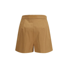 Max Mara Beige Cotton Bermuda Shorts