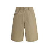Moschino Beige Cotton Bermuda Shorts